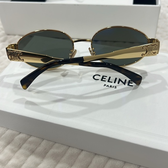 Celine Triomphe Metal Sunglasses - Picture 16 of 16